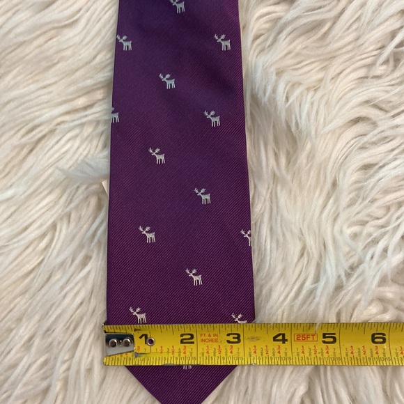 J.Crew Man Tie brand new with tag color purple see all photos - Picture 8 of 8